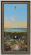 GEORGE WALLACE JARDINE (1920-2003) oil on board - 'Solitude', signed, inscribed 'To John Moore's