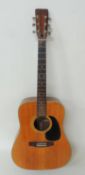 RAY DURANT ACOUSTIC GUITAR, dreadnought shaped body, made in Japan, 104cms (l); with a modern