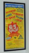 6-5 SPECIAL MUSICAL ADVERTISING POSTER, circa 1957-58, featuring Lonnie Donegan, Petula Clark, 76