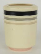 POOLE EVEREST WARE CYLINDER VASE, 15.5cms (h) Provenance: The collection of Philip Clarkson