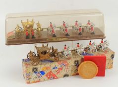 FESTIVAL OF BRITAIN SOUVENIR SOAP by Wheen & Sons, in original box; together with Crescent Toys
