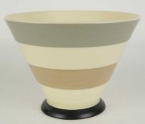 POOLE EVEREST WARE CONICAL BOWL, 15.5cms (h) Provenance: The collection of Philip Clarkson Comments: