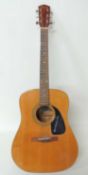 FENDER GEMINI IV ACOUSTIC GUITAR, dreadnought body numbered 91005951, Indonesian manufacture, 104cms