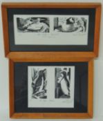 HORTON ORMEROD (1918-1983) limited edition (1/50) wood engraving - 'Two Ledges, Skokholm', signed,