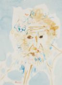 ‡ PHILIP SUTTON RA (British, b.1928) watercolour - self-portrait, signed and dated '99, 48 x