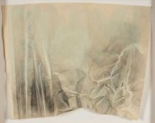 ‡ ALESSANDRO CANNISTRÀ (Italian, b. 1975) paper construction on board - 'Fumo Solo', 41 x 43cms