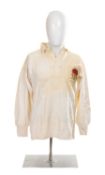RUGBY UNION CLUB HOUSE: UNKNOWN ENGLAND INTERNATIONAL MATCH WORN JERSEY No.10 Five Nations, from the