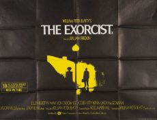 CINEMA CLUB HOUSE: THE EXORCIST (1973) BRITISH QUAD FILM POSTER, directed by William Friedkin,