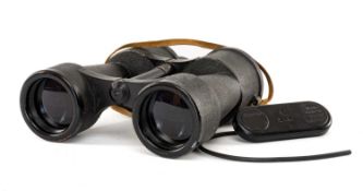 MILITARY CLUB HOUSE: RARE PAIR WWII GERMAN KRIEGSMARINE U-BOAT BINOCULARS, Carl Zeiss 8x60, fitted