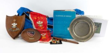 RUGBY UNION CLUB HOUSE, RUGBY EPHEMERA & COLLECTABLES from South Wales Police RFC to include