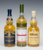 WINE, WHISKY & SPIRITS CLUB HOUSE: GLEN MORAY HIGHLAND MALT SELECTION, comprising 1980s Argyll and