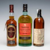 WINE, WHISKY & SPIRITS CLUB HOUSE: SINGLETON OF AUCHROISK 1981, 40%, 70cl; together with Singleton