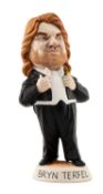 GROGGS CLUB HOUSE: WORLD OF GROGGS BRYN TERFEL FIGURE, limited edition (213/1000), signed to base by