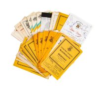 RUGBY UNION CLUB HOUSE: NEWPORT MATCH PROGRAMMES FROM DAVID WATKINS PERSONAL COLLECTION This lot