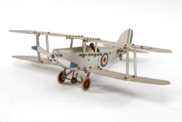 MODEL CLUB HOUSE: MECCANO CONSTRUCTOR AEROPLANE, believed to be single-seater fighter, RAF roundels,