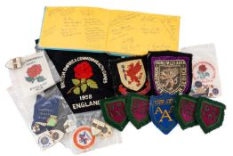ATHLETICS CLUB HOUSE: BRITISH EMPIRE & COMMONWEALTH GAMES BADGES & EPHEMERA, including 1966 rare