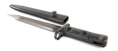 MILITARY CLUB HOUSE: NATO SLR L1A4 KNIFE BAYONET, by Hopkinson, 20cms single edged fullered and