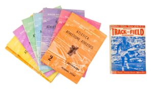 OLYMPICS CLUB HOUSE: 1960 ROME OLYMPIC PROGRAMMES, comprising complete set of eight from 31st August