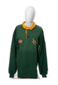 RUGBY UNION CLUB HOUSE: SOUTH AFRICA INTERNATIONAL JERSEY, Springbok above the King Protea (South