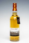 WINE, WHISKY & SPIRITS CLUB HOUSE: ARRAN FIRST 1995 DISTILLATION, limited edition, one bottle of