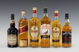 WINE, WHISKY & SPIRITS CLUB HOUSE: SELECTION OF BLENDED & LIQUEUR WHISKY including, Johnnie Walker