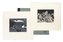 ‡ SIR KYFFIN WILLIAMS RA (1918-2006) limited edition (14/100) Gwasg Gregynog portfolio of six