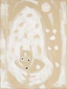 ‡ WILLIAM BROWN (b.1953) oil on canvas - a single white bear in a winter landscape, 40 x 30cms