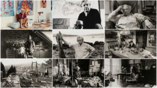 ‡ BERNARD MITCHELL (b.1947) a collection of nine rare photographic prints of various Welsh