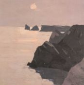 ‡ SIR KYFFIN WILLIAMS RA (1918-2006) limited edition (AP) lithograph - Gower Headland at Sunset,