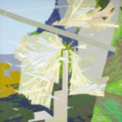 ‡ DAVID TINKER (1924-2000) acrylic on canvas - inscribed verso 'Bird Coast' and '56 Group', circa