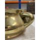 LARGE CHINESE BRONZE CENSER ON STAND, Qing Dynasty, bombé form with twin loop handles, on tripod - Image 10 of 13
