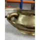 LARGE CHINESE BRONZE CENSER ON STAND, Qing Dynasty, bombé form with twin loop handles, on tripod - Image 9 of 13