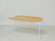 ERNEST RACE MID-CENTURY ANTELOPE SETTEE, originally designed for the Festival of Britain Exhibition,
