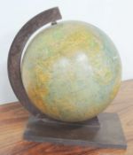 RATHS PHYSIKALISCHER ERDGLOBUS TABLE GLOBE, 12.5