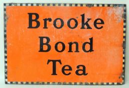 BROOKE BOND TEA ENAMEL SIGN, 151 x 102cms Provenance: The collection of Philip Clarkson Comments: