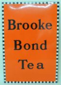BROOKE BOND TEA ENAMEL SIGN, 76 x 51cms Provenance: The collection of Philip Clarkson Comments: good