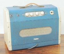 VINTAGE PORTABLE AMPLIFIER, probably early 1960s, 31 (h) x 43cms (w) Provenance: The collection of