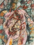 ‡ JEFF NUTTALL (1933-2004) watercolour on paper - entitled verso 'Season Inflatable', signed and