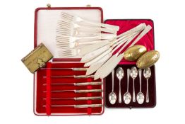 VICTORIAN BRASS WELSH MINERS TOBACCO TINS, SILVER & E.P., the boxes named to David Jones, Towy