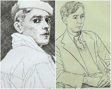 EDGAR HOLLOWAY (1914-2008) limited edition (9/50) etching - entitled verso 'Goodbye to all That',