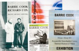 BARRIE COOK (Welsh, 1929-2020) a collection of approximately fifty exhibition posters from England
