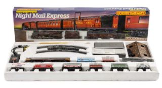 HORNBY DUBLO SETS: NIGHT MAIL EXPRESS AND MIDNIGHT FREIGHT, boxed (2) Provenance: private collection