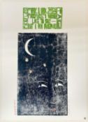 ‡ PAUL PETER PIECH (American, lived/worked Wales, 1920-1996) limited edition (18/25) woodcut print -