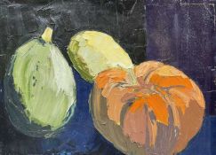 GWILYM PRICHARD (1931-2015) oil on canvas - entitled verso, 'Nature Mort', signed verso, 33 x