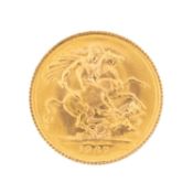ELIZABETH II GOLD SOVEREIGN, 1967, 7.9g Provenance: private collection Caerphilly