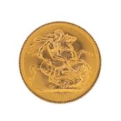 ELIZABETH II GOLD SOVEREIGN, 1967, 7.9g Provenance: private collection Caerphilly