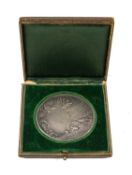FRENCH SILVER MEDALLION, 3rd Republic, 1922, 50th anniversary of the Banque de Paris et des Pay-Bas,