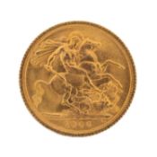ELIZABETH II GOLD SOVEREIGN, 1966, 7.9g Provenance: private collection Caerphilly