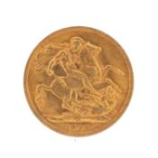 GEORGE V SOVEREIGN, 1912, Perth Mint (EF), 7.98g Provenance: deceased estate Conwy