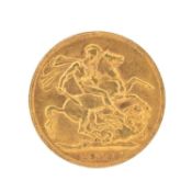 EDWARD VII SOVEREIGN, 1910 (EF), 7.98g Provenance: deceased estate Conwy